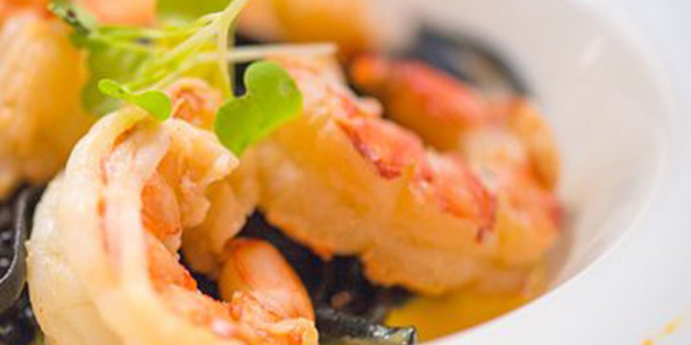 saffron shrimp