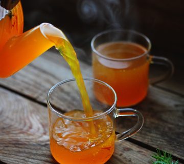 Hot Saffron drink