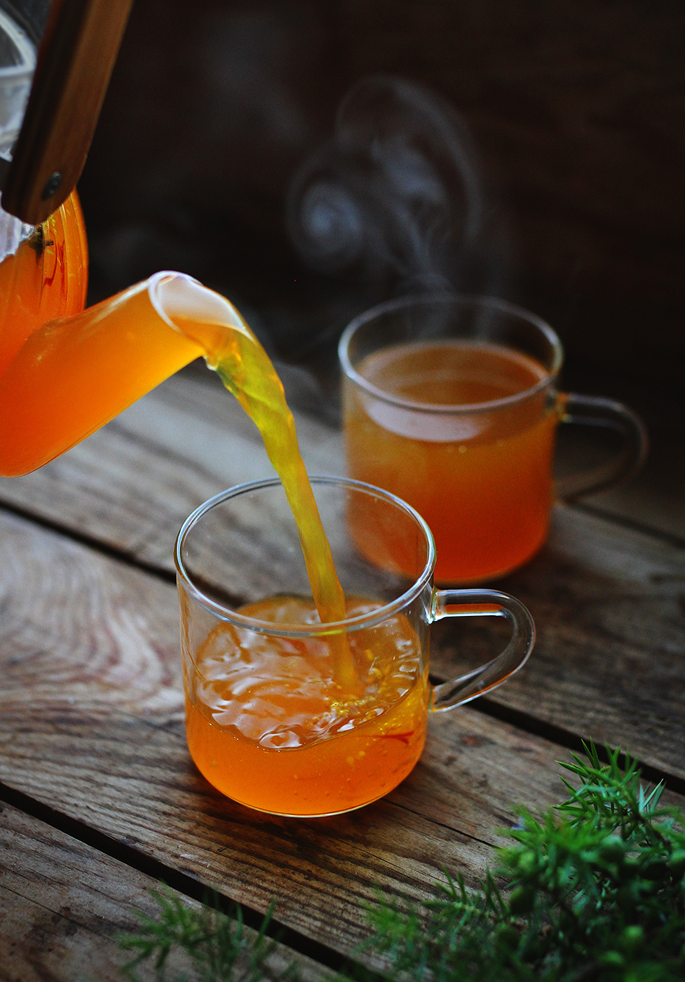 Hot Saffron drink